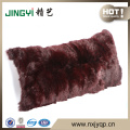 High quality Natural Rabbit Fur Cushion